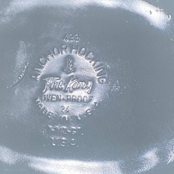 Vintage Anchor Hocking Fire King Bake Ware Baking Dish - Picture 6 of 7